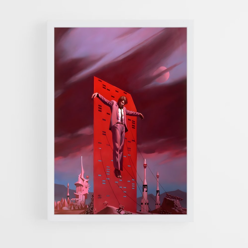 Poster L'Homme du Sommet – affiche Espace rétro (vue 3)